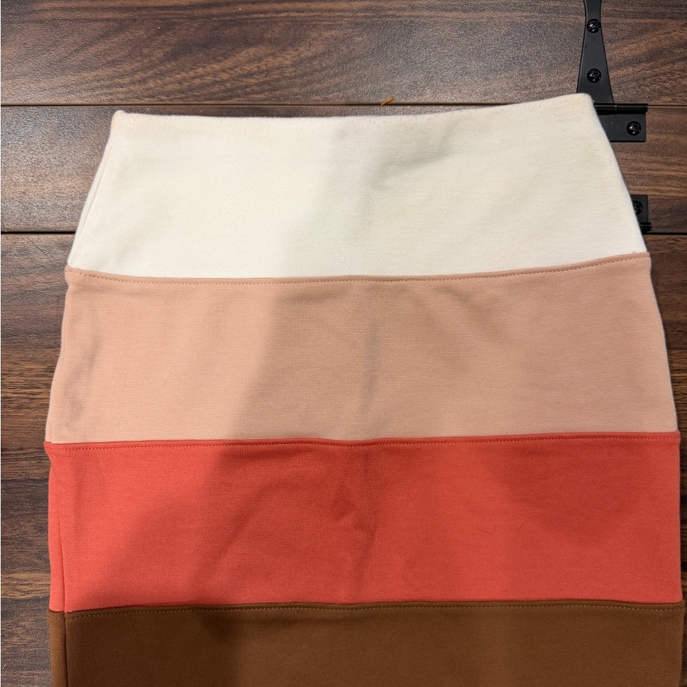 Forever 21 Multicolor Block Pencil Skirt